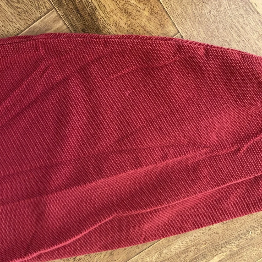 Vintage Polo‎ Ralph Lauren Polo Mens XL Made In USA Long Sleeve Red Cotton Pony